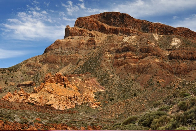 Bergmassiv auf Teneriffa